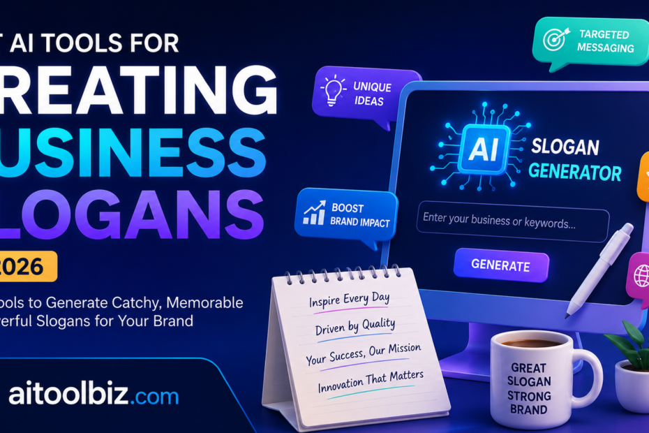Best ai tools for creating business slogans in 2026