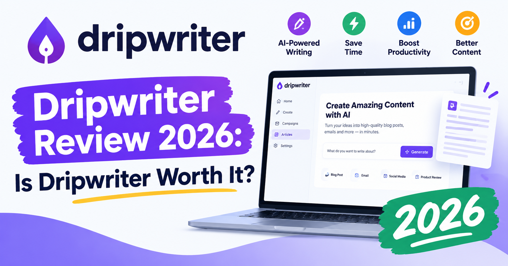 Dripwriter Review 2026: Is Dripwriter Worth It?