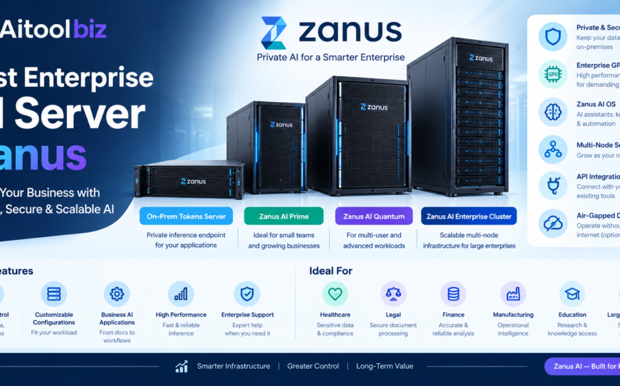 Best Enterprise AI Server Zanus
