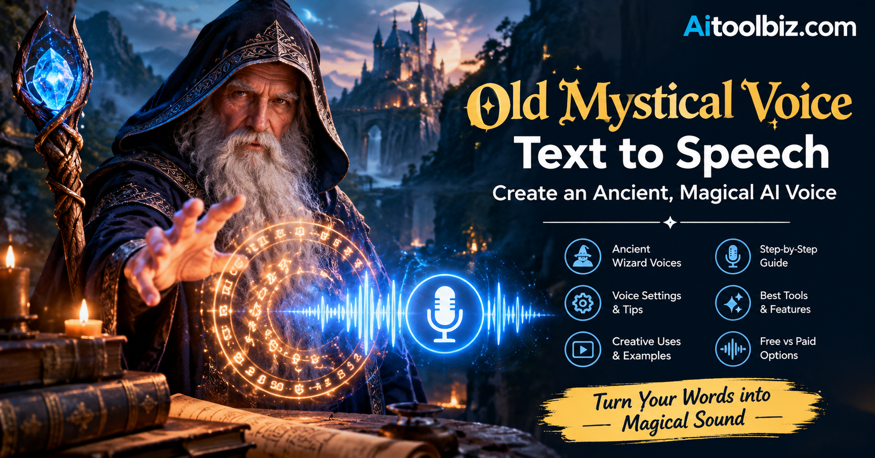 Old Mystical Voice Text to Speech