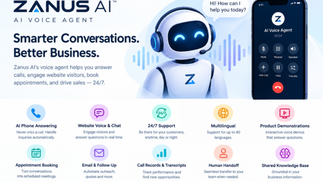 AI Voice Agent Zanus